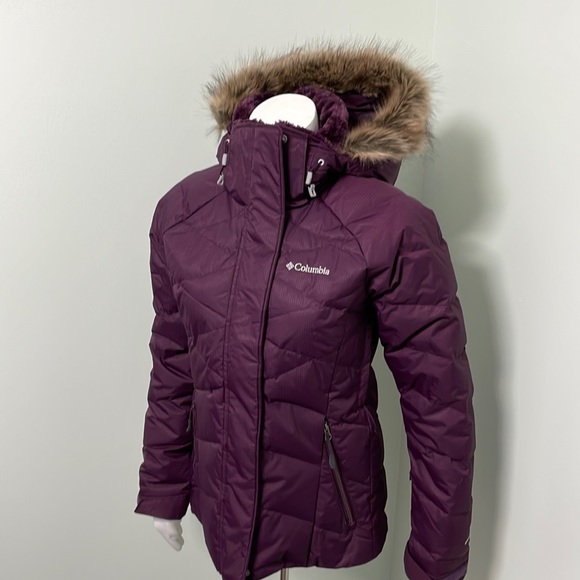 Coats | Columbia 55 Down Fur Ski Jacket 